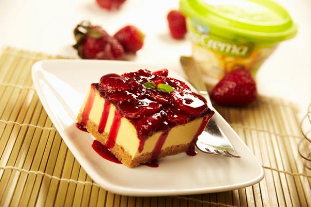 receta Cheesecake de fresa