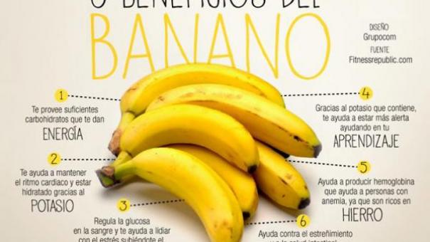 Beneficios del banano.