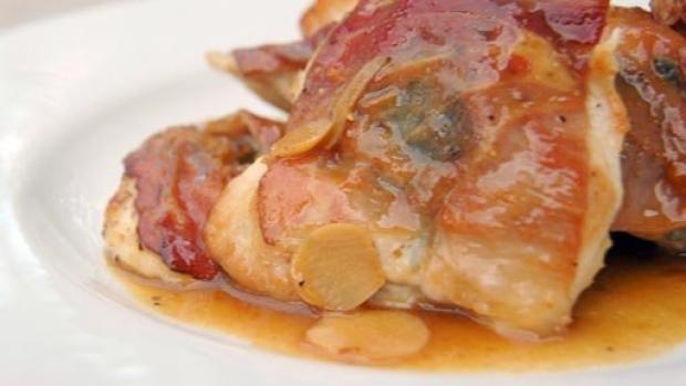 receta Pollo saltimbocca