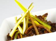 Arroz frito con vegetales