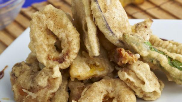 Buñuelos de pescado y verduras 