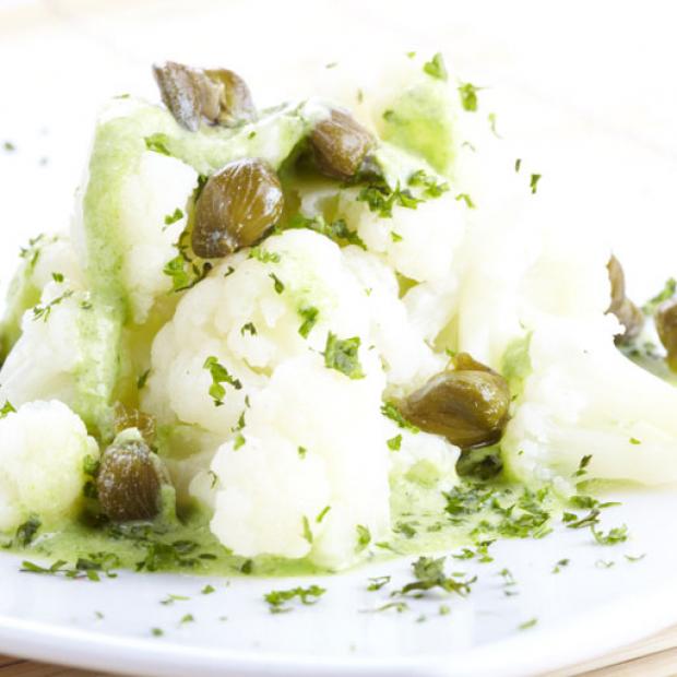 receta Coliflor en ensalada