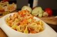 Tortellini al formagio con salsa d... (RECETA)