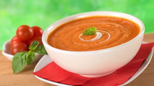 receta Rica y saludable crema de tomate