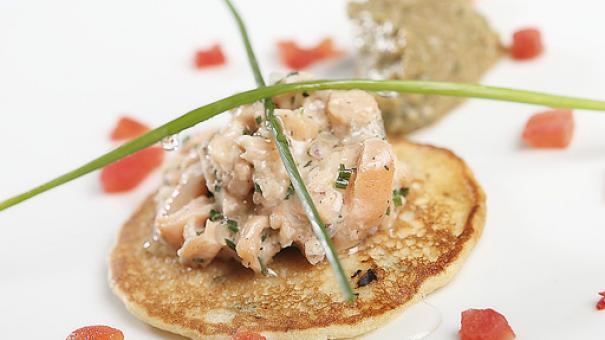 Tartare de salmon 