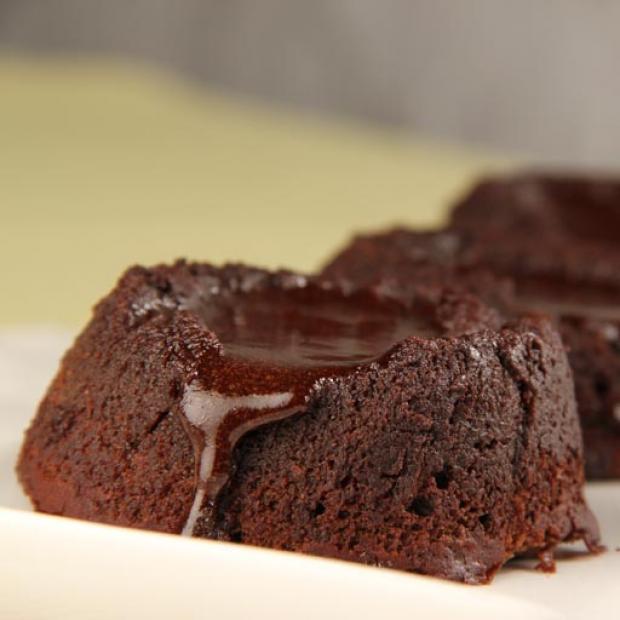 receta Volcán de chocolate perfecto