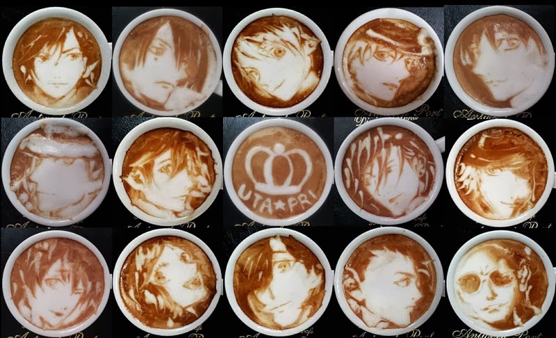 Impresionante arte en tazas de café por Kazuki Yamamoto