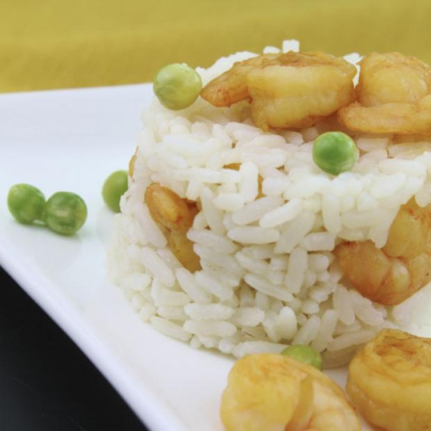 receta Arroz pilaf con camarones 