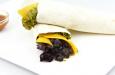 Wrap de fríjoles negros y queso f... (RECETA)